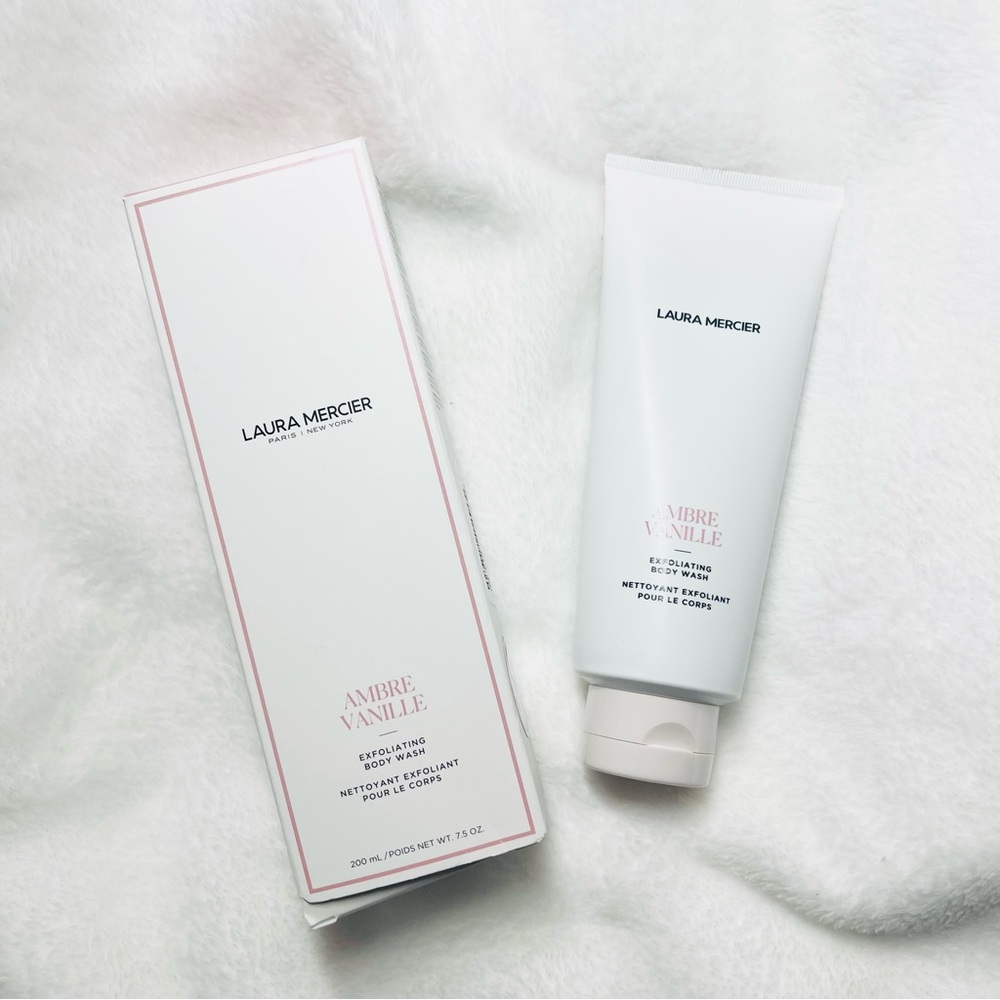 Laura Mercier Ambre Vanille Exfoliating Body Wash - NIB Sealed - Picture 2 of 8